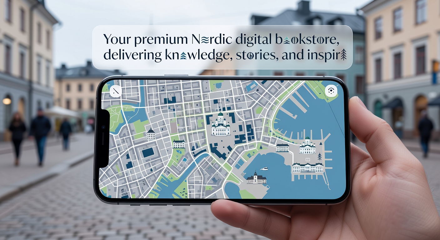 Helsinki city map representation